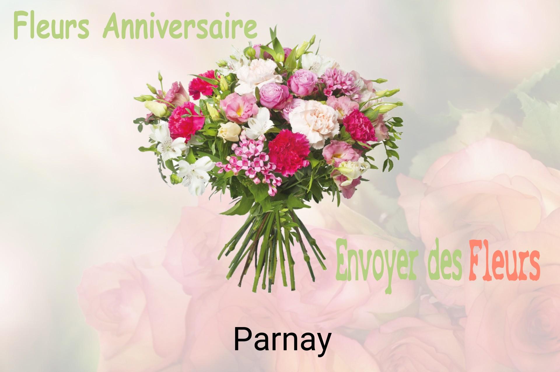 Bouquet de fleurs d’anniversaire livré à Parnay